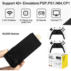 3D Fusion X9 Pro | 3x Faster Performance | Latest Game Stick 2025