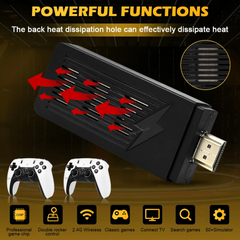 3D Fusion X9 Pro | 3x Faster Performance | Latest Game Stick 2025