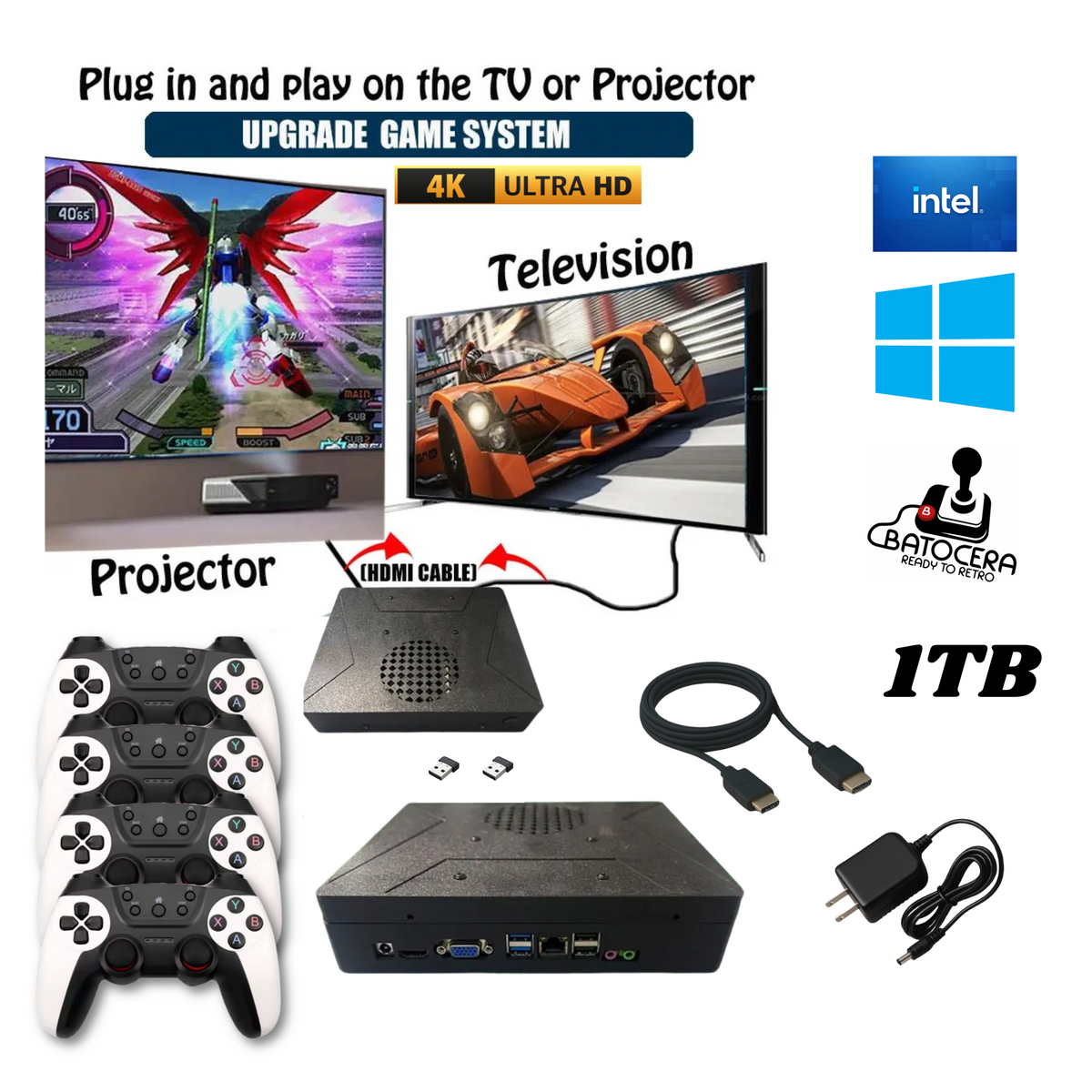 Flagship Pro Plus™ - The Ultimate Retro Console