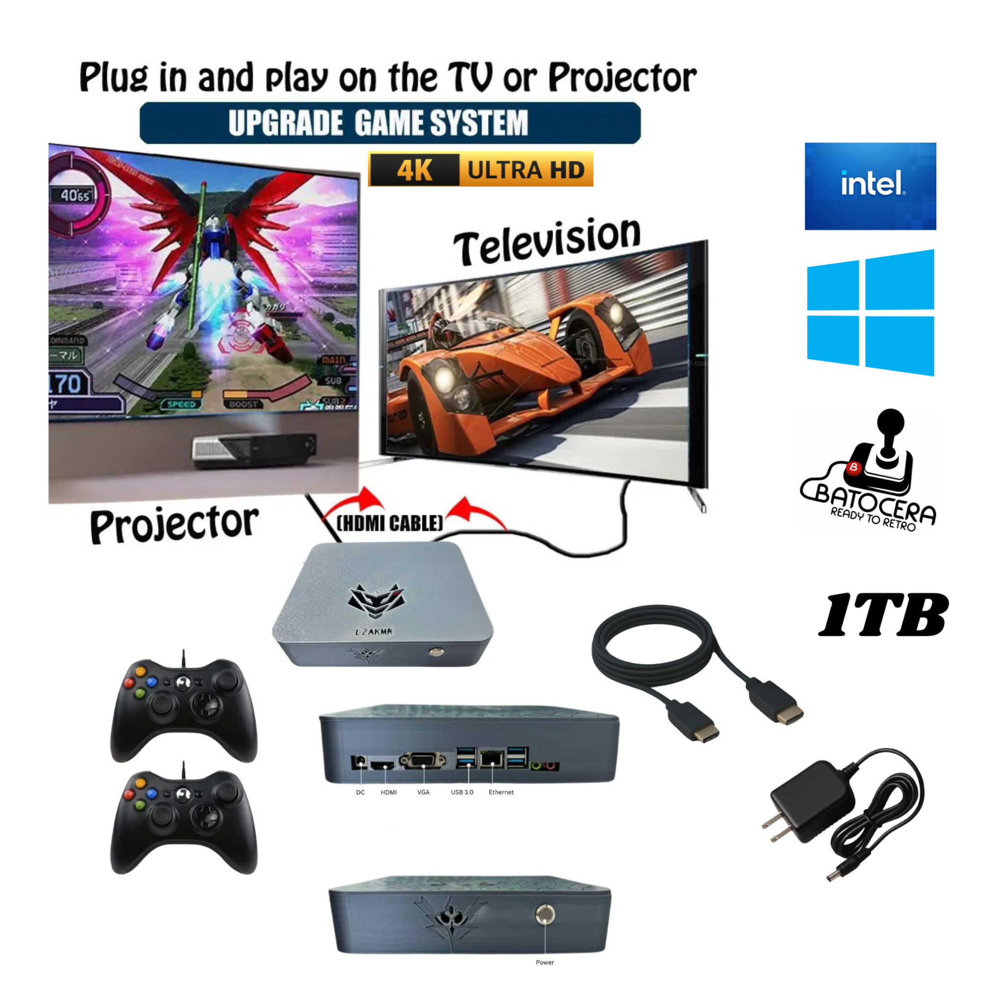 Flagship Pro Plus™ - The Ultimate Retro Console