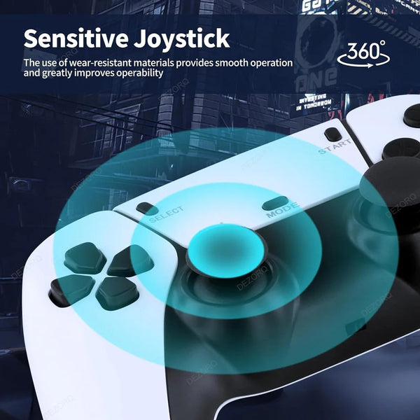 NostalgiX 3D: 4K HDMI Game Stick With Dual Wireless Controllers