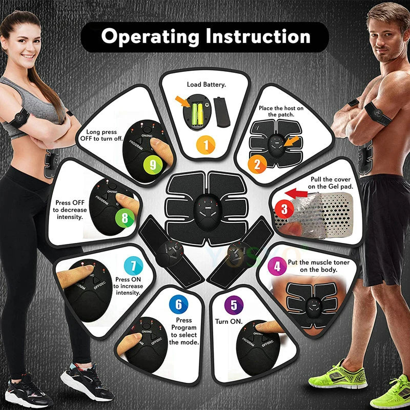 Electromagnetic Muscle Stimulator with EMS Technology