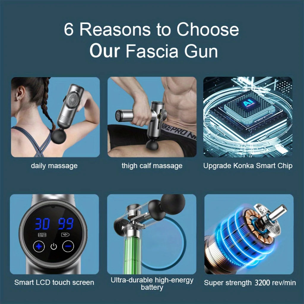 ReliefPro™ Portable Deep Tissue Massage Gun