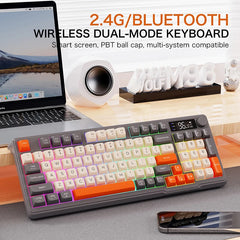 FREEWOLF M96 Wireless RGB Membrane Keyboard