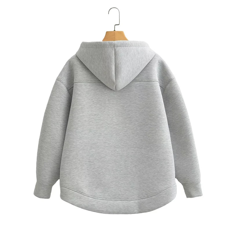 CozyZip™ Women's Loose Fit Zip-Up Hoodie