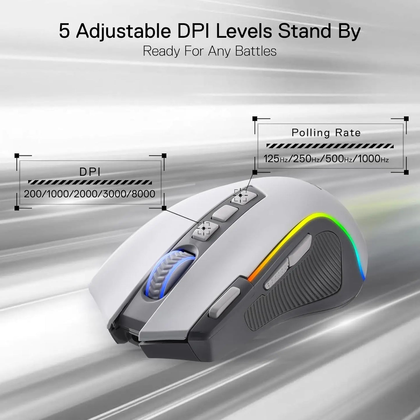 Redragon Strike 9 Wireless Gaming Mouse