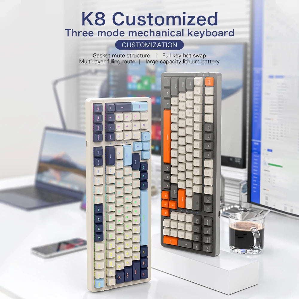 GameMaster™ K8 Wireless Mechanical Gaming Keyboard