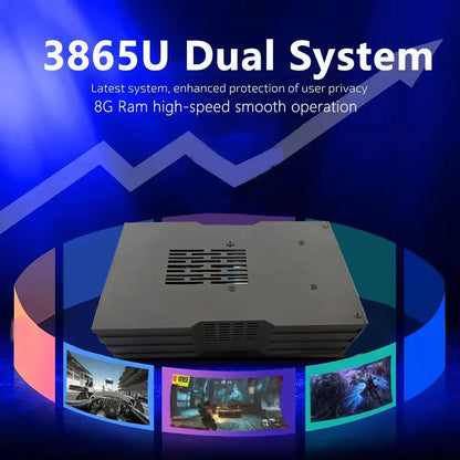 SwitchPlay™ 7th-Gen Intel CPU | 8GB DDR4 RAM | 500GB SSD | 65 Gaming Systems | 75,000 Preloaded Games