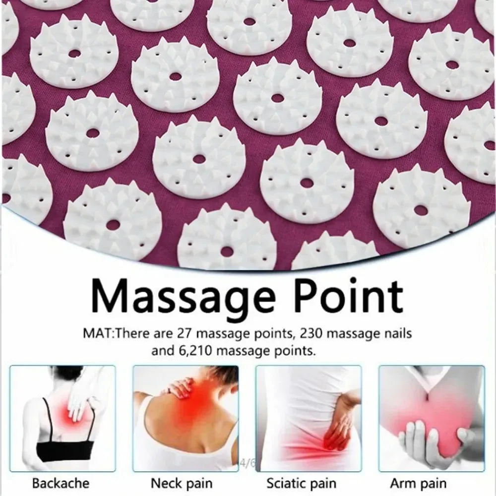 Acupress™ Portable Massage Mat Set