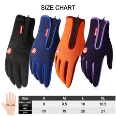 Waterproof Touchscreen Winter Cycling Gloves for Biking and Skiing