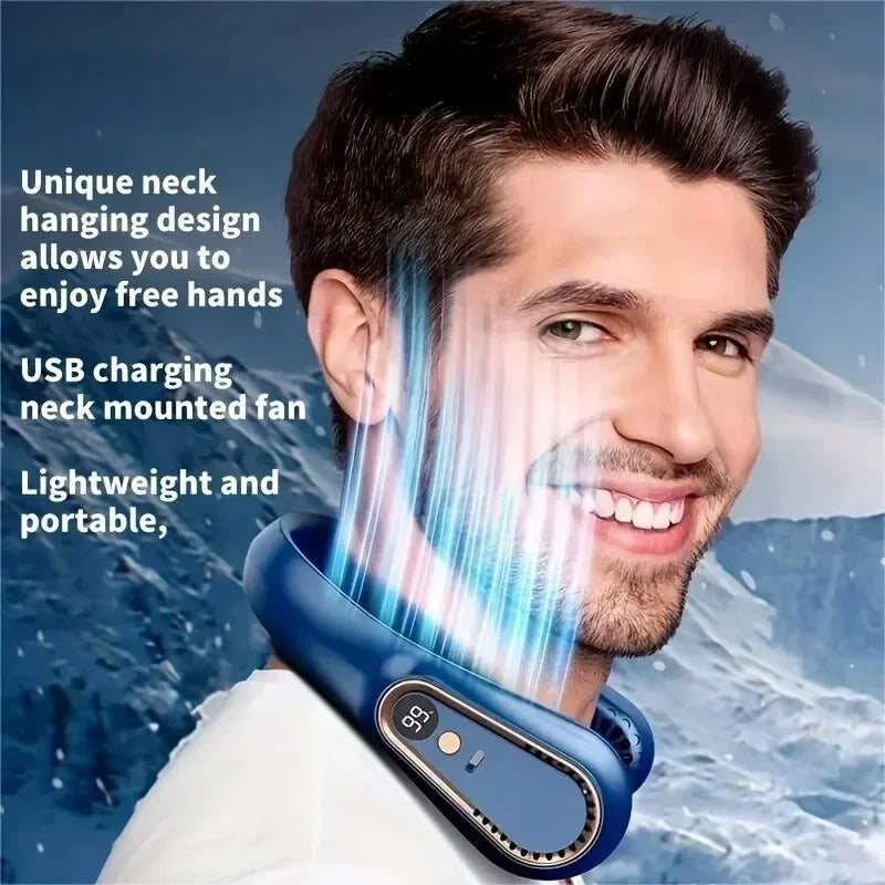 DUTRIEUX™ Portable Neck Fan with 5-Speed Settings