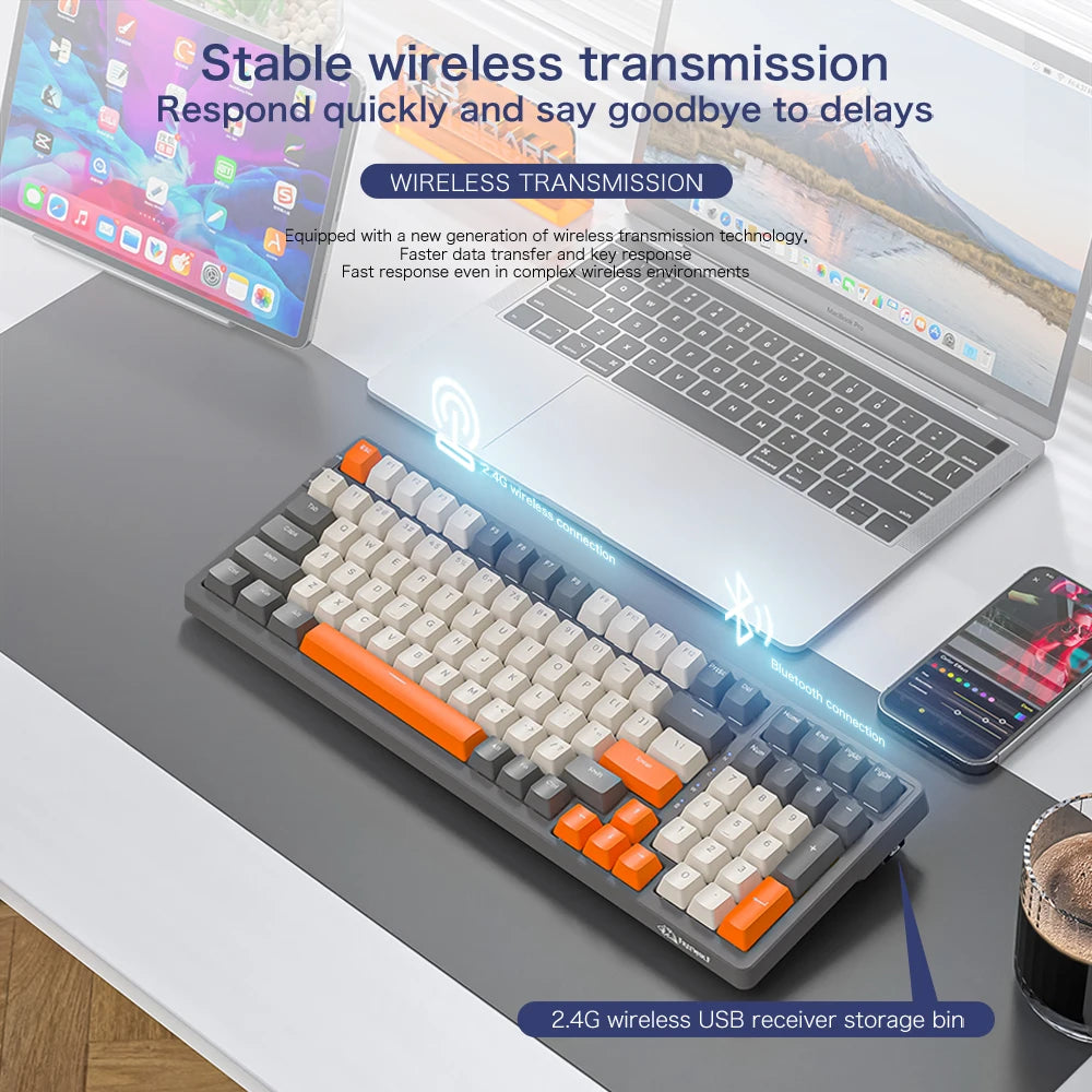 GameMaster™ K8 Wireless Mechanical Gaming Keyboard