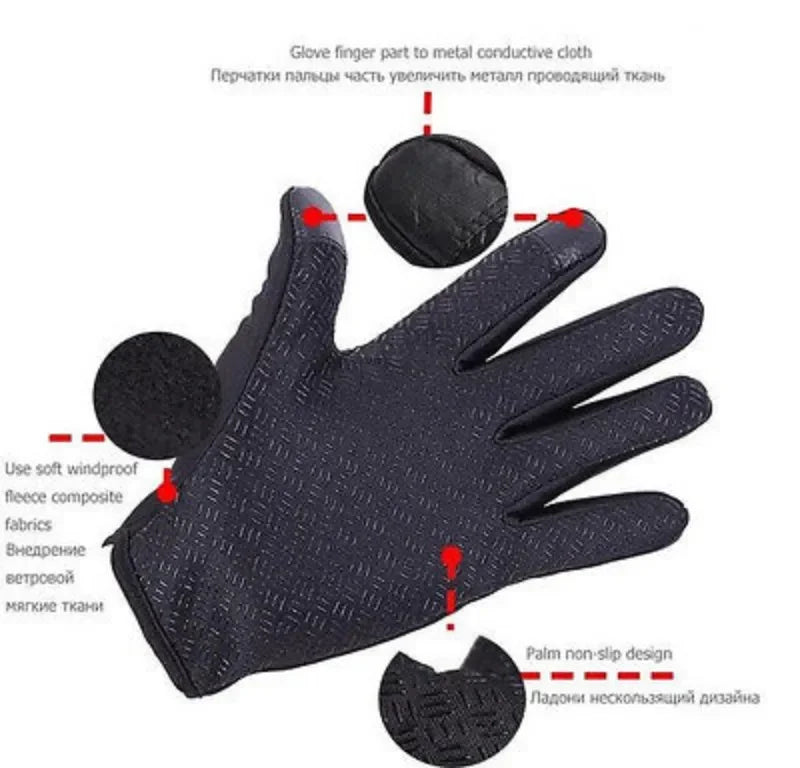 Unisex Outdoor Adventure Waterproof Cycling Gloves