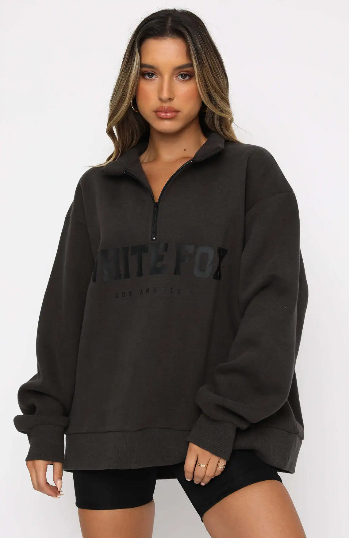 PrintEase™ Women's Casual Letter Print Hoodie