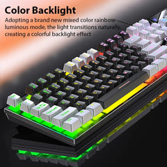 Game Falcon™ 104-Key Waterproof Gaming Keyboard