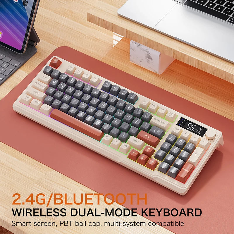 FREEWOLF M96 Wireless RGB Membrane Keyboard