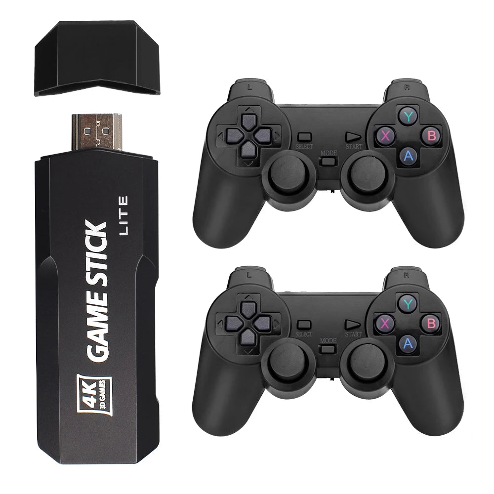 RetroFusion 4K HDMI Stick With Wireless Dual Controllers