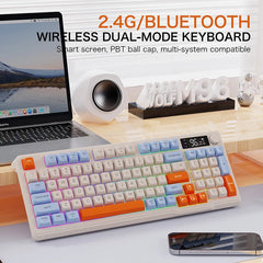 FREEWOLF M96 Wireless RGB Membrane Keyboard