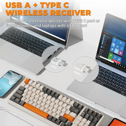 KeyMaster™ K96 Dual-Mode Wireless Mechanical Keyboard