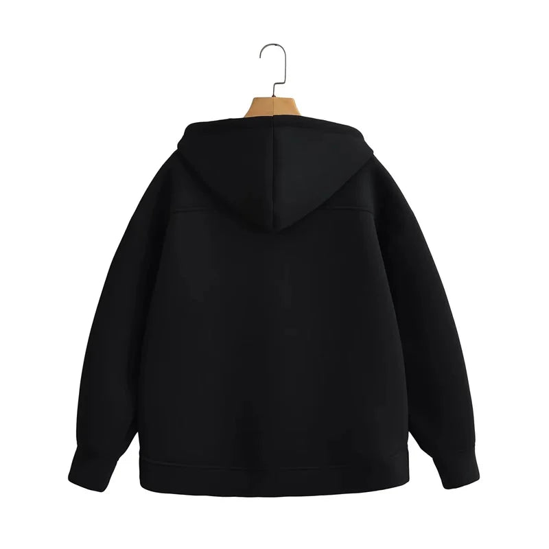 CozyZip™ Women's Loose Fit Zip-Up Hoodie