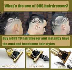 OHS™ Titanium Alloy Rechargeable Hair Clipper