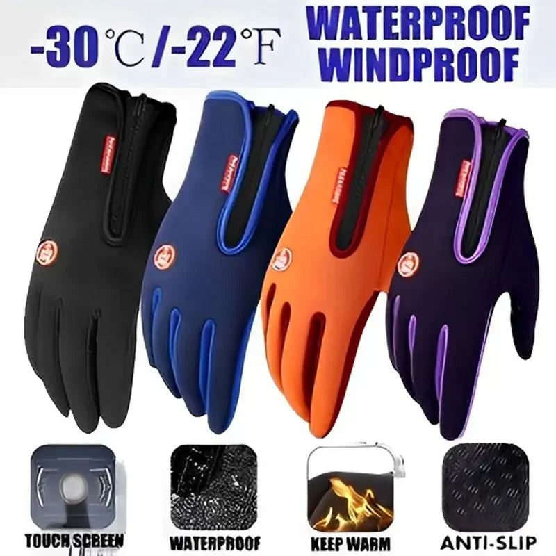 Unisex Outdoor Adventure Waterproof Cycling Gloves