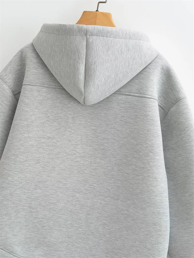 CozyZip™ Women's Loose Fit Zip-Up Hoodie