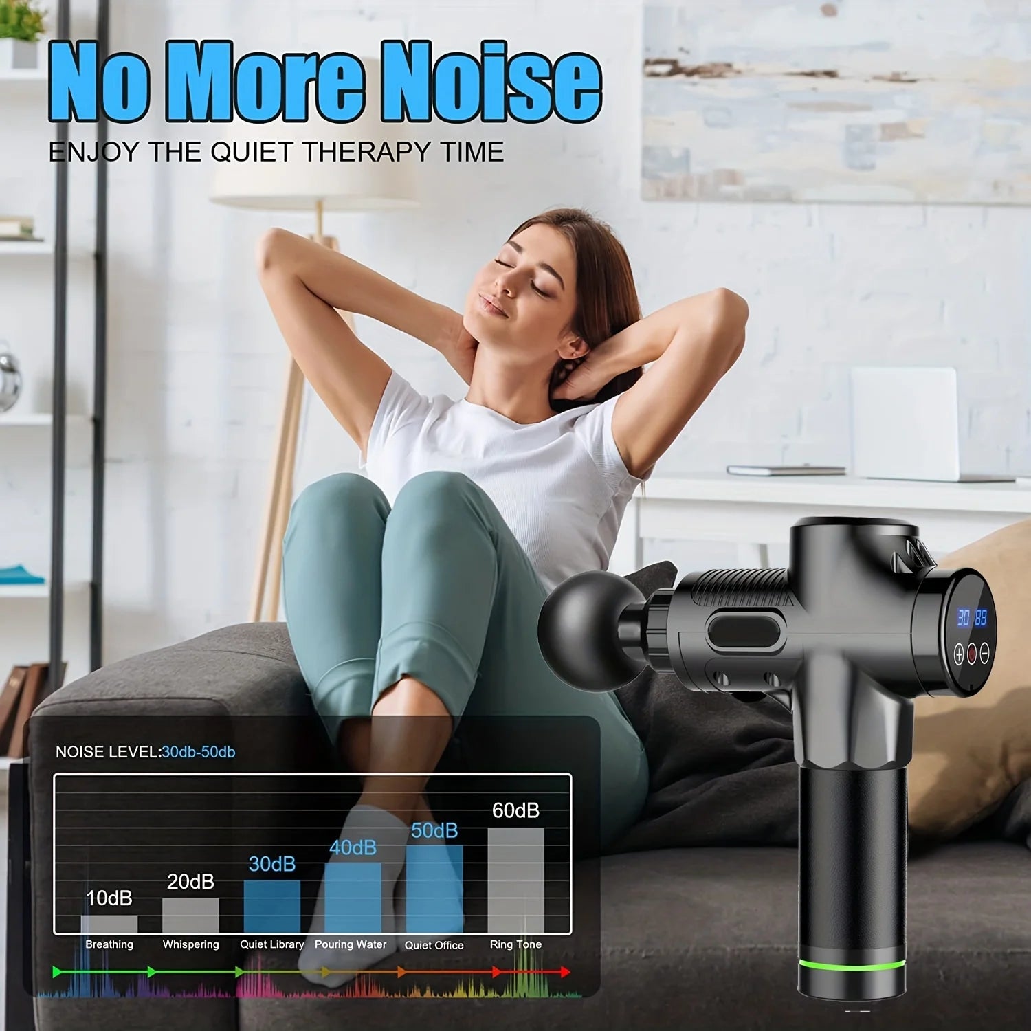 ReliefPro™ Portable Deep Tissue Massage Gun