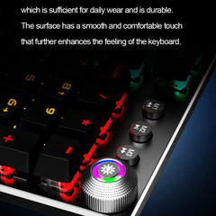 AULA F2088 Mechanical Gaming Keyboard with Backlit and Wrist Support