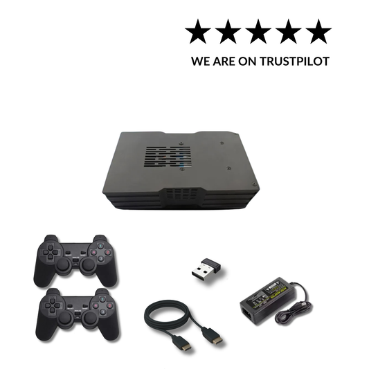 SwitchPlay™ 7th-Gen Intel CPU | 8GB DDR4 RAM | 500GB SSD | 65 Gaming Systems | 75,000 Preloaded Games